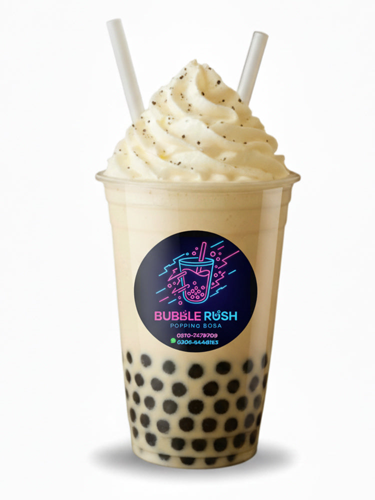 Classic Vanilla Dream Milk Tea & Tapioca Pearls